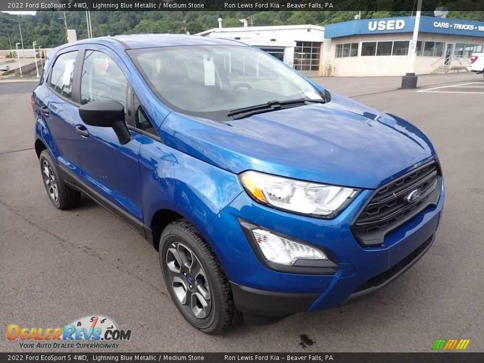 Front 3/4 View of 2022 Ford EcoSport S 4WD Photo #2