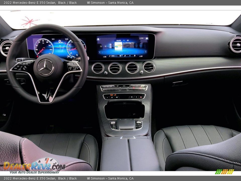 2022 Mercedes-Benz E 350 Sedan Black / Black Photo #6