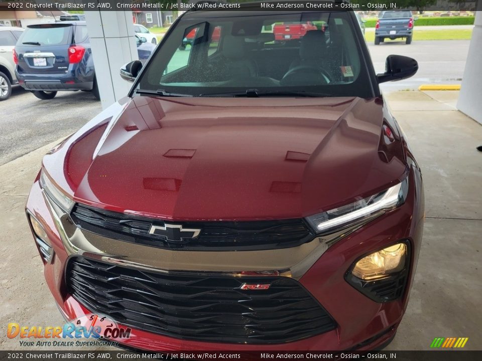 2022 Chevrolet TrailBlazer RS AWD Crimson Metallic / Jet Black w/Red Accents Photo #9