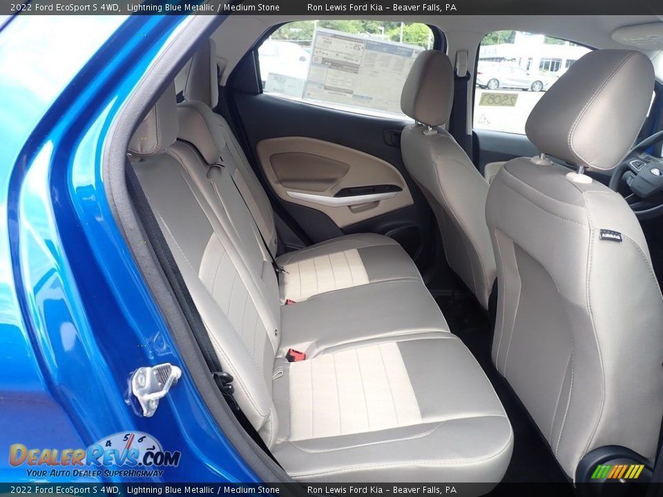 Rear Seat of 2022 Ford EcoSport S 4WD Photo #10