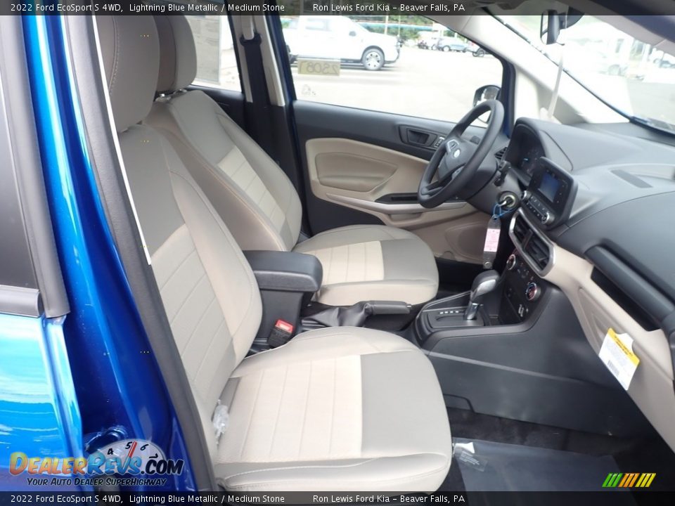 Front Seat of 2022 Ford EcoSport S 4WD Photo #11