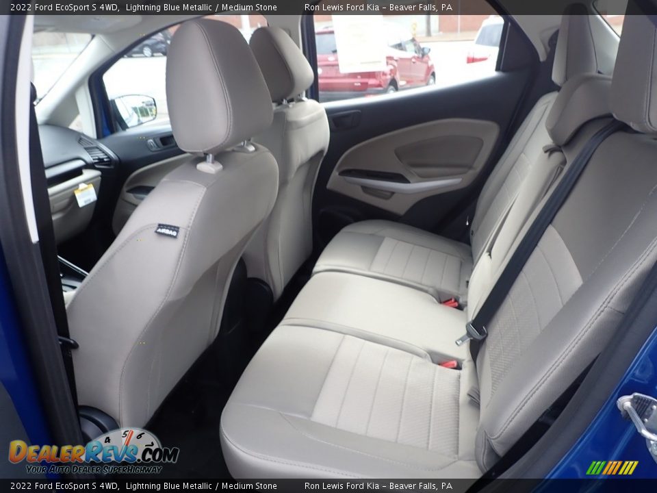 Rear Seat of 2022 Ford EcoSport S 4WD Photo #12