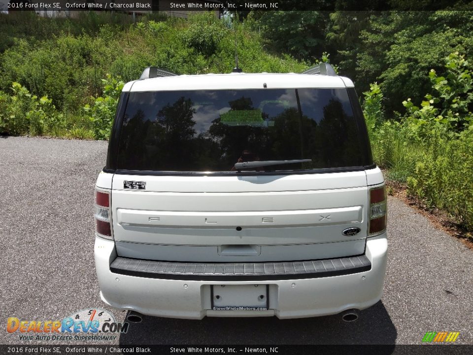 2016 Ford Flex SE Oxford White / Charcoal Black Photo #7