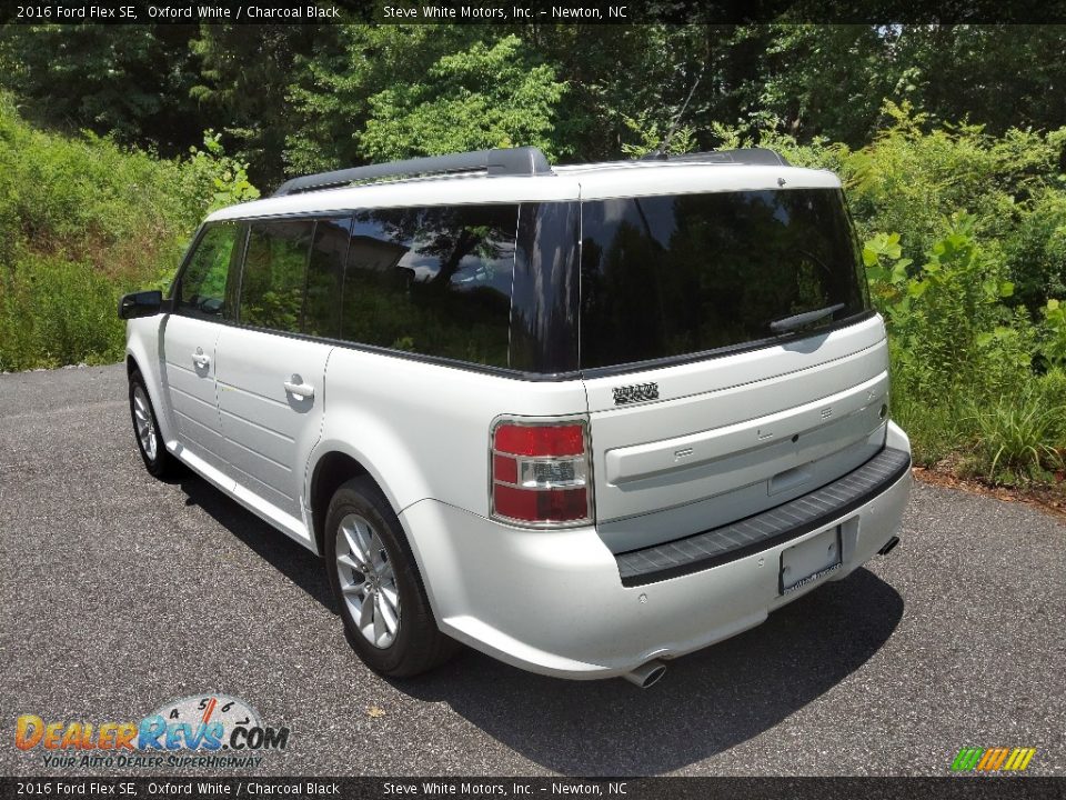 2016 Ford Flex SE Oxford White / Charcoal Black Photo #8