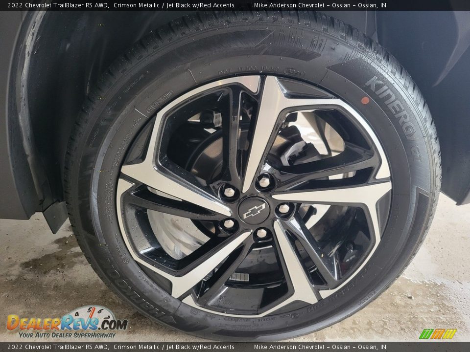 2022 Chevrolet TrailBlazer RS AWD Crimson Metallic / Jet Black w/Red Accents Photo #13