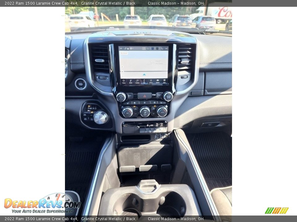 2022 Ram 1500 Laramie Crew Cab 4x4 Granite Crystal Metallic / Black Photo #6