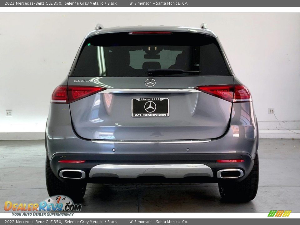 2022 Mercedes-Benz GLE 350 Selenite Gray Metallic / Black Photo #3