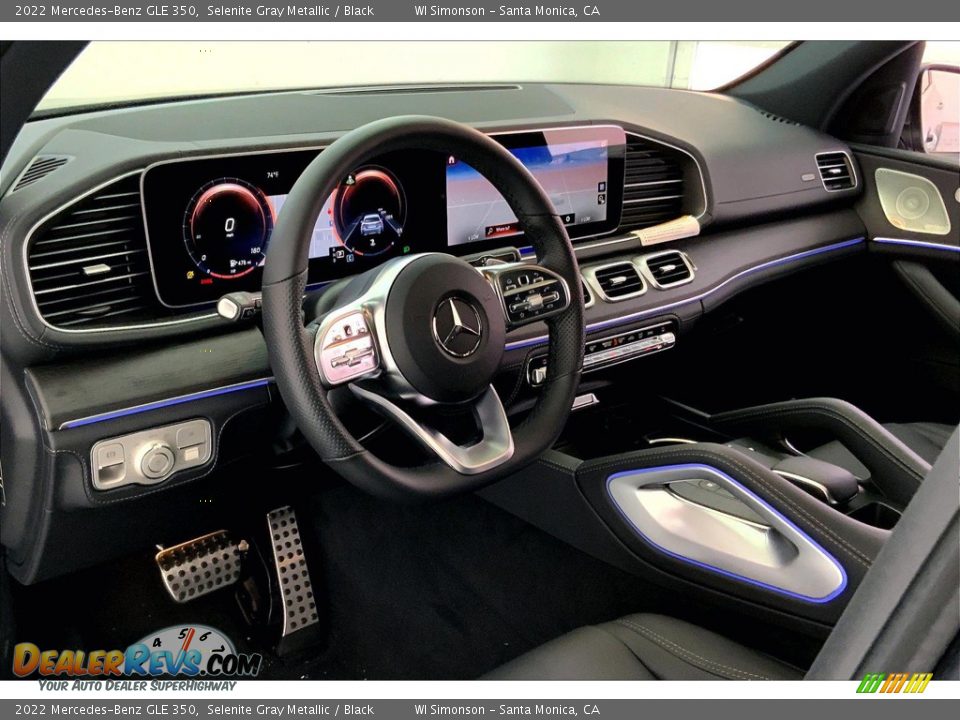 2022 Mercedes-Benz GLE 350 Selenite Gray Metallic / Black Photo #4