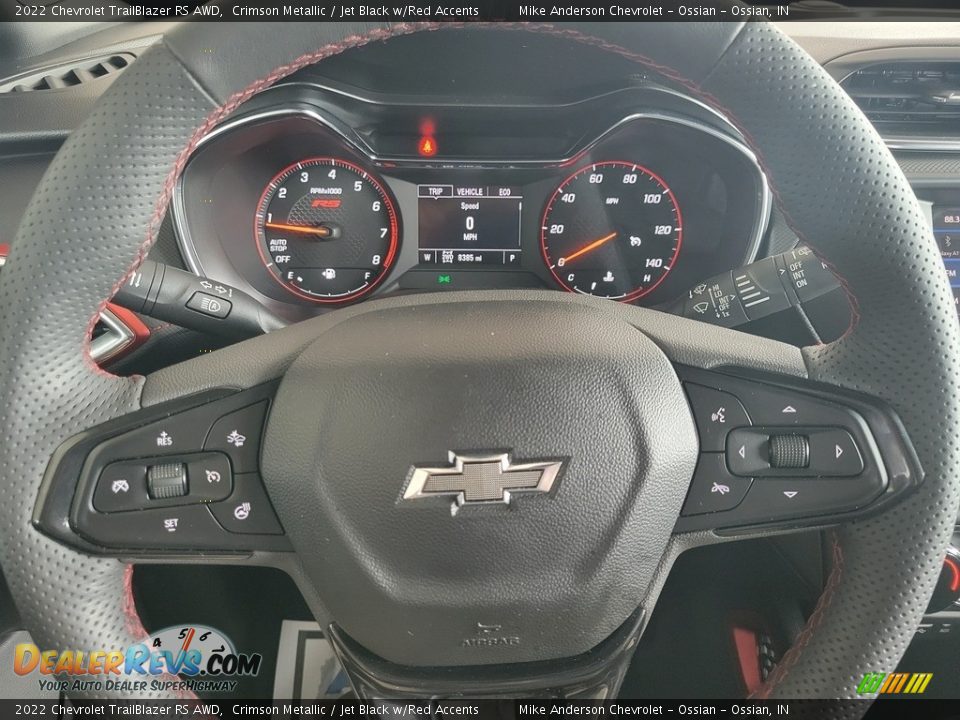 2022 Chevrolet TrailBlazer RS AWD Steering Wheel Photo #21