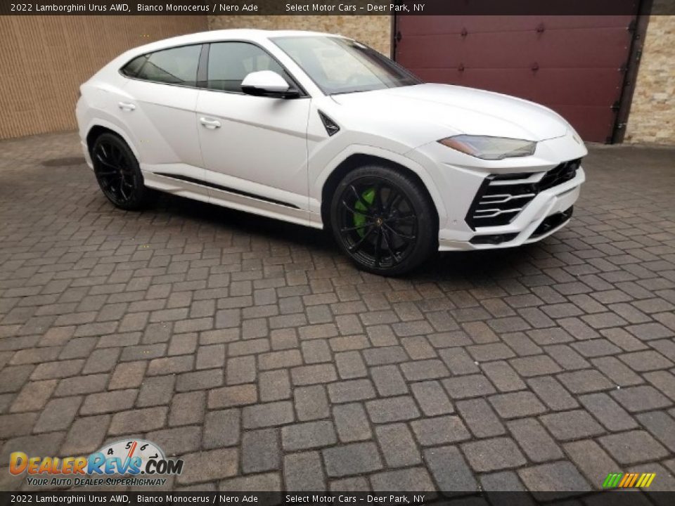 2022 Lamborghini Urus AWD Bianco Monocerus / Nero Ade Photo #3