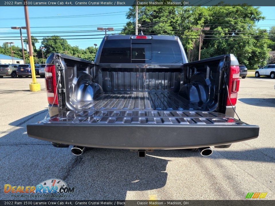 2022 Ram 1500 Laramie Crew Cab 4x4 Granite Crystal Metallic / Black Photo #11