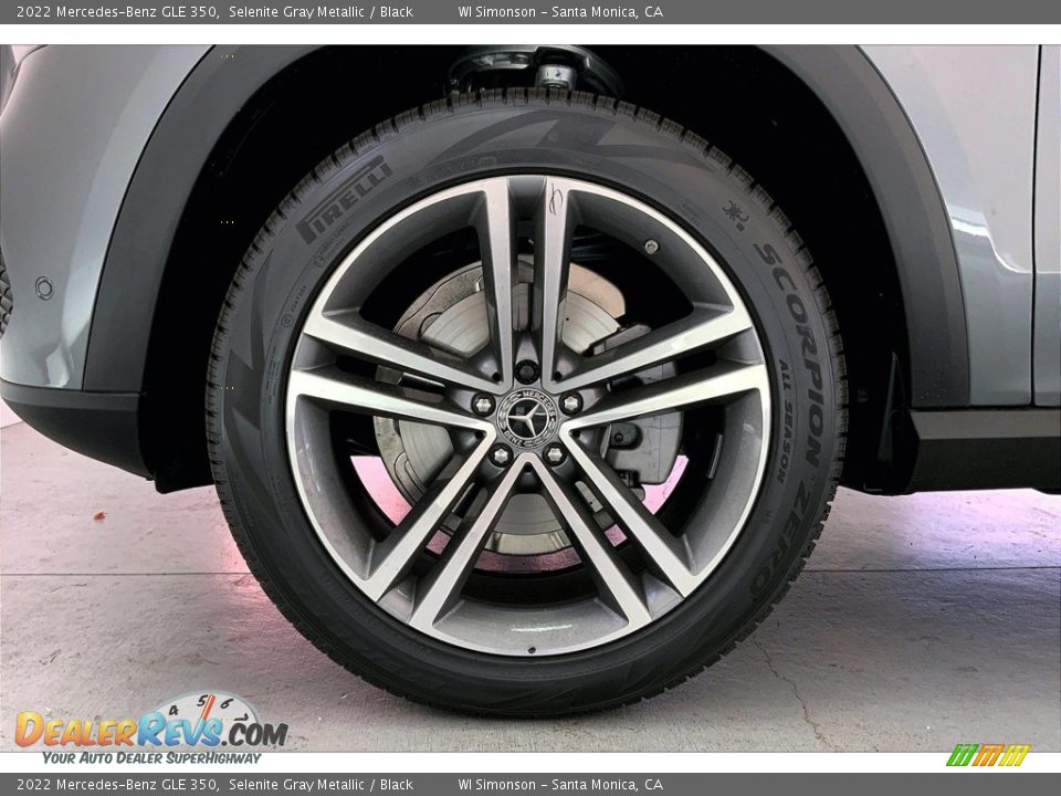 2022 Mercedes-Benz GLE 350 Selenite Gray Metallic / Black Photo #10