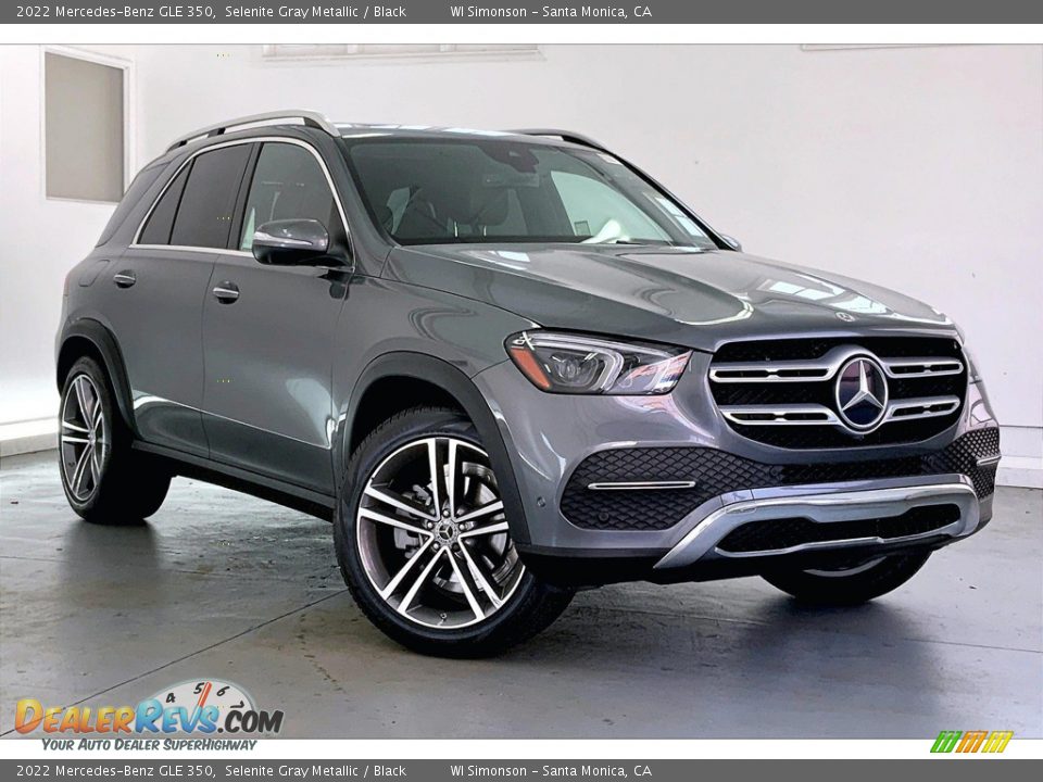 2022 Mercedes-Benz GLE 350 Selenite Gray Metallic / Black Photo #12