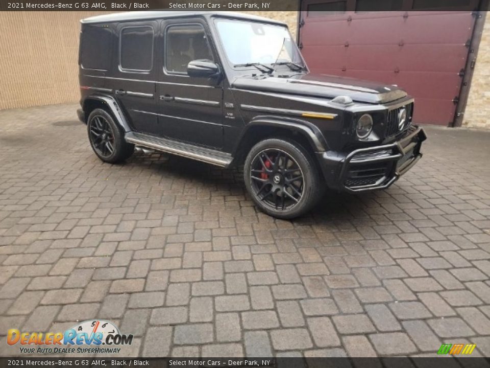 2021 Mercedes-Benz G 63 AMG Black / Black Photo #3