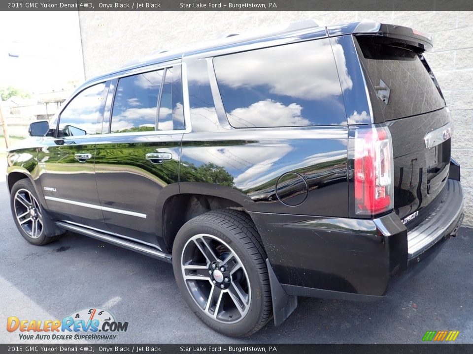 2015 GMC Yukon Denali 4WD Onyx Black / Jet Black Photo #2