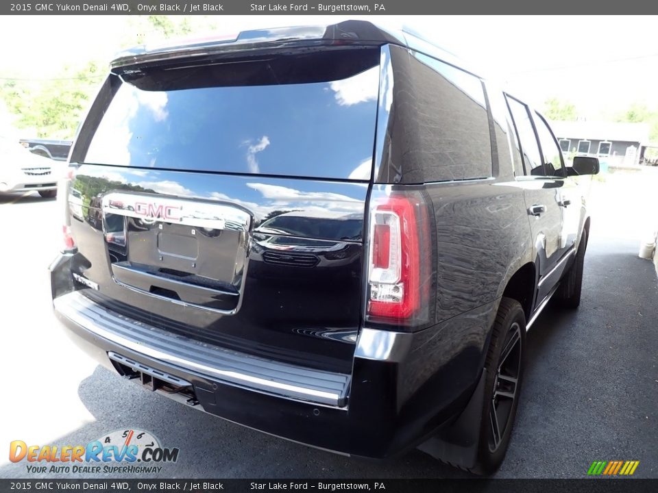 2015 GMC Yukon Denali 4WD Onyx Black / Jet Black Photo #3