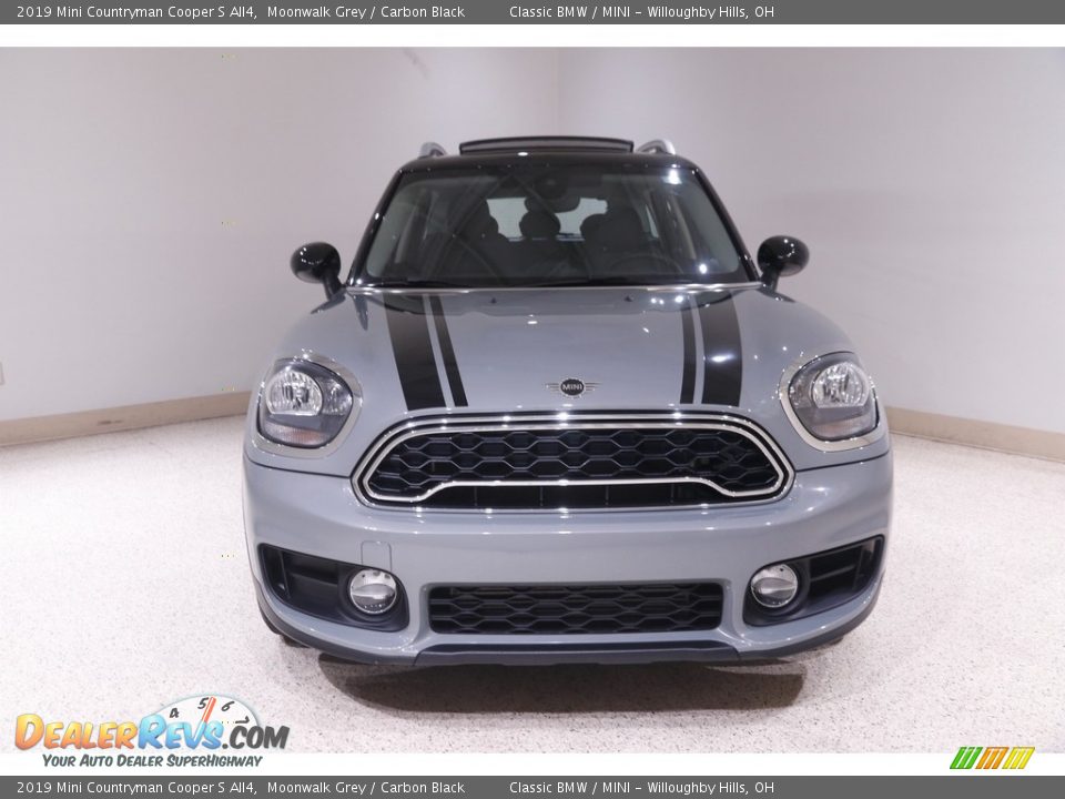 2019 Mini Countryman Cooper S All4 Moonwalk Grey / Carbon Black Photo #2