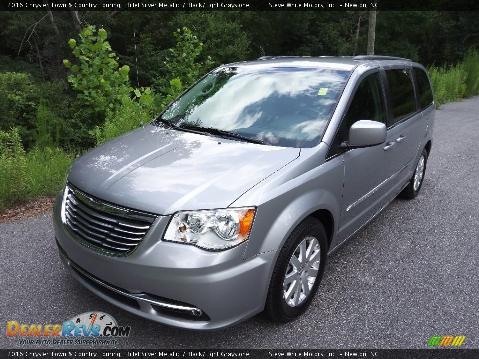 2016 Chrysler Town & Country Touring Billet Silver Metallic / Black/Light Graystone Photo #3