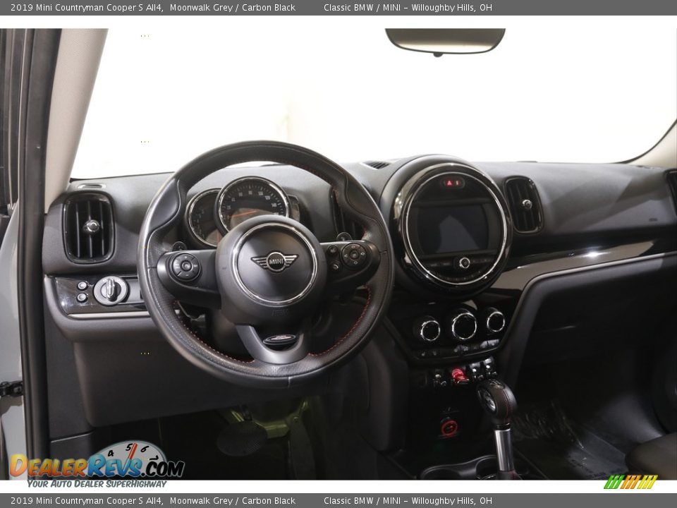 2019 Mini Countryman Cooper S All4 Moonwalk Grey / Carbon Black Photo #6