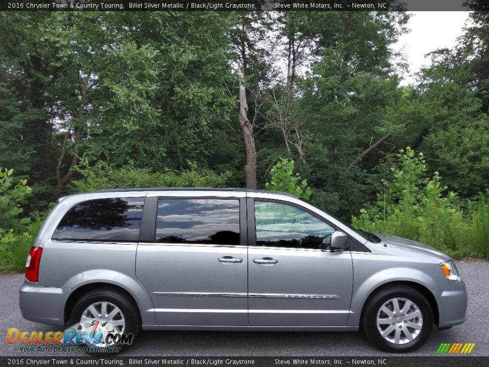 2016 Chrysler Town & Country Touring Billet Silver Metallic / Black/Light Graystone Photo #6