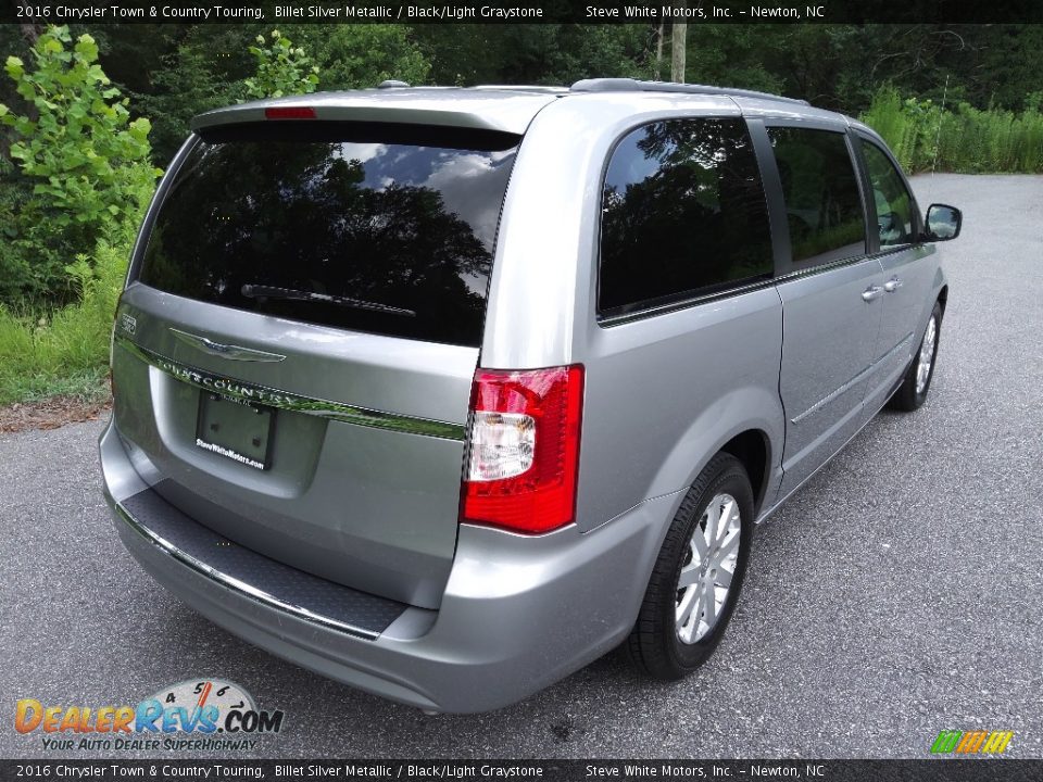 2016 Chrysler Town & Country Touring Billet Silver Metallic / Black/Light Graystone Photo #7