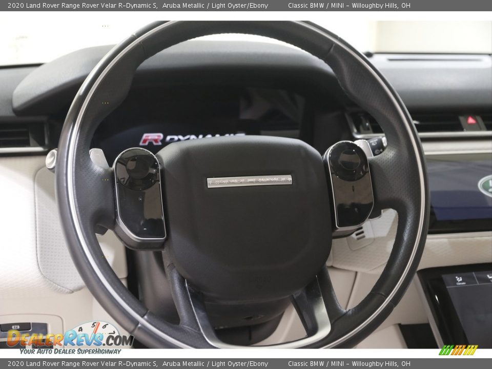 2020 Land Rover Range Rover Velar R-Dynamic S Steering Wheel Photo #7