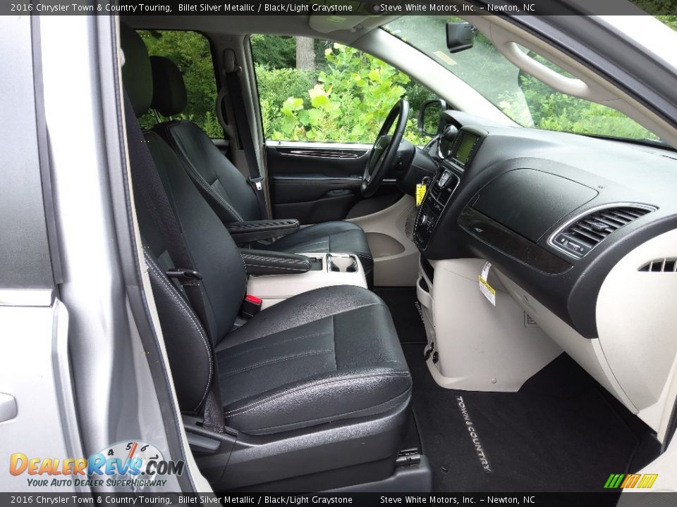 2016 Chrysler Town & Country Touring Billet Silver Metallic / Black/Light Graystone Photo #21