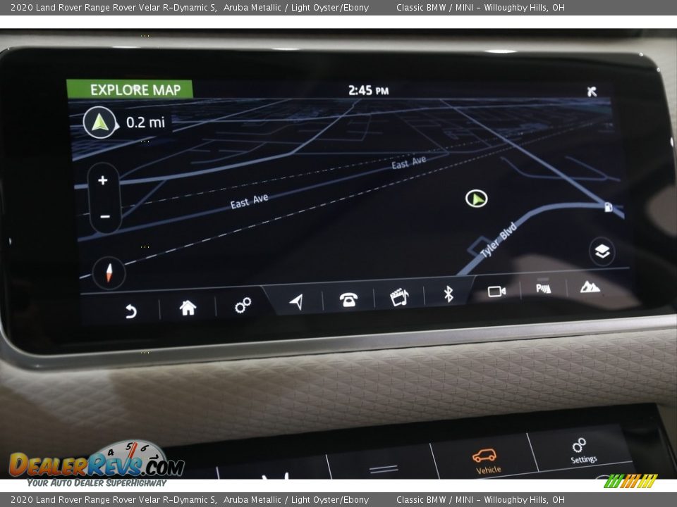 Navigation of 2020 Land Rover Range Rover Velar R-Dynamic S Photo #14