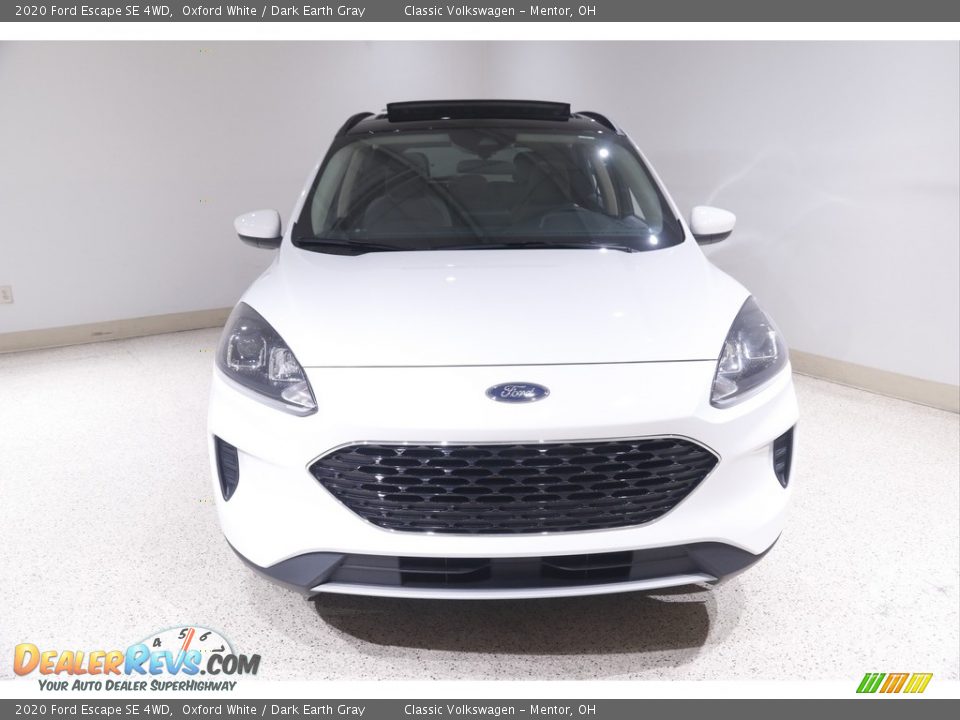 2020 Ford Escape SE 4WD Oxford White / Dark Earth Gray Photo #2