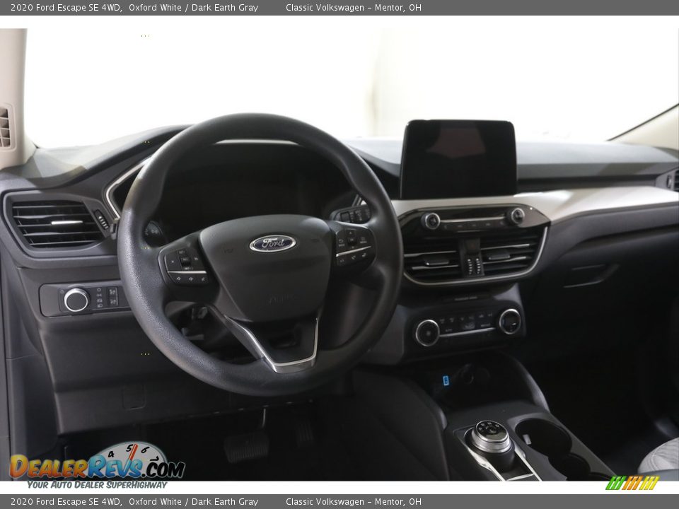 2020 Ford Escape SE 4WD Oxford White / Dark Earth Gray Photo #6