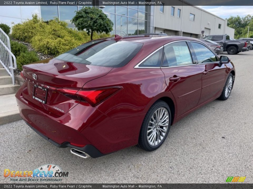 2022 Toyota Avalon Limited Ruby Flare Pearl / Graphite Photo #9