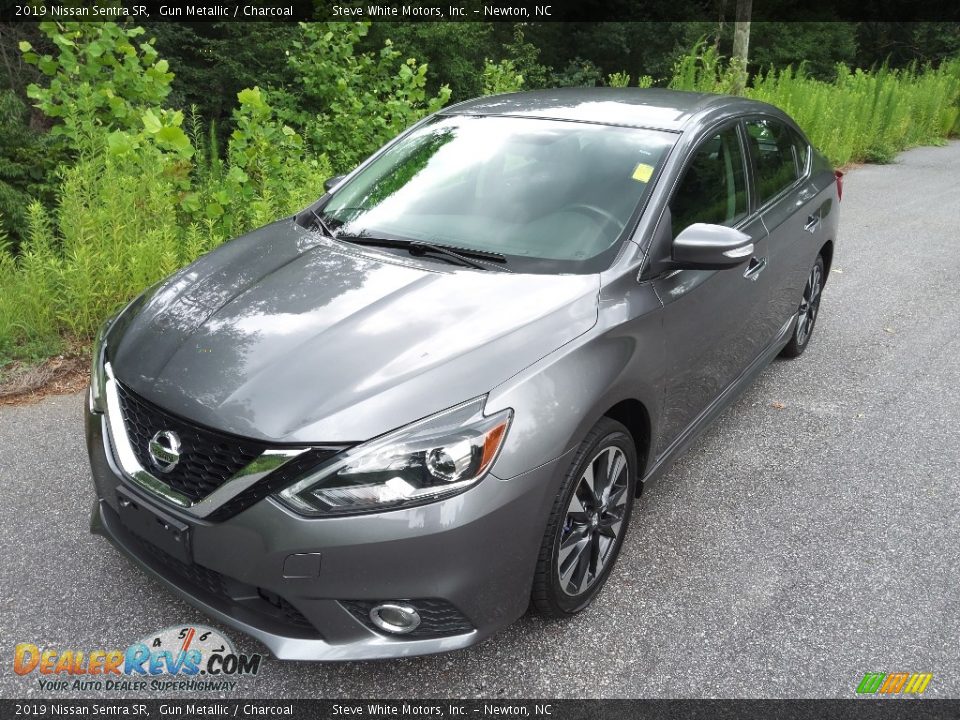 2019 Nissan Sentra SR Gun Metallic / Charcoal Photo #3