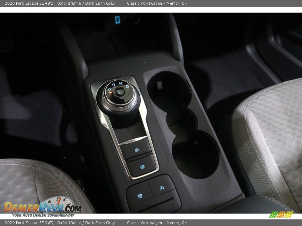 2020 Ford Escape SE 4WD Oxford White / Dark Earth Gray Photo #14