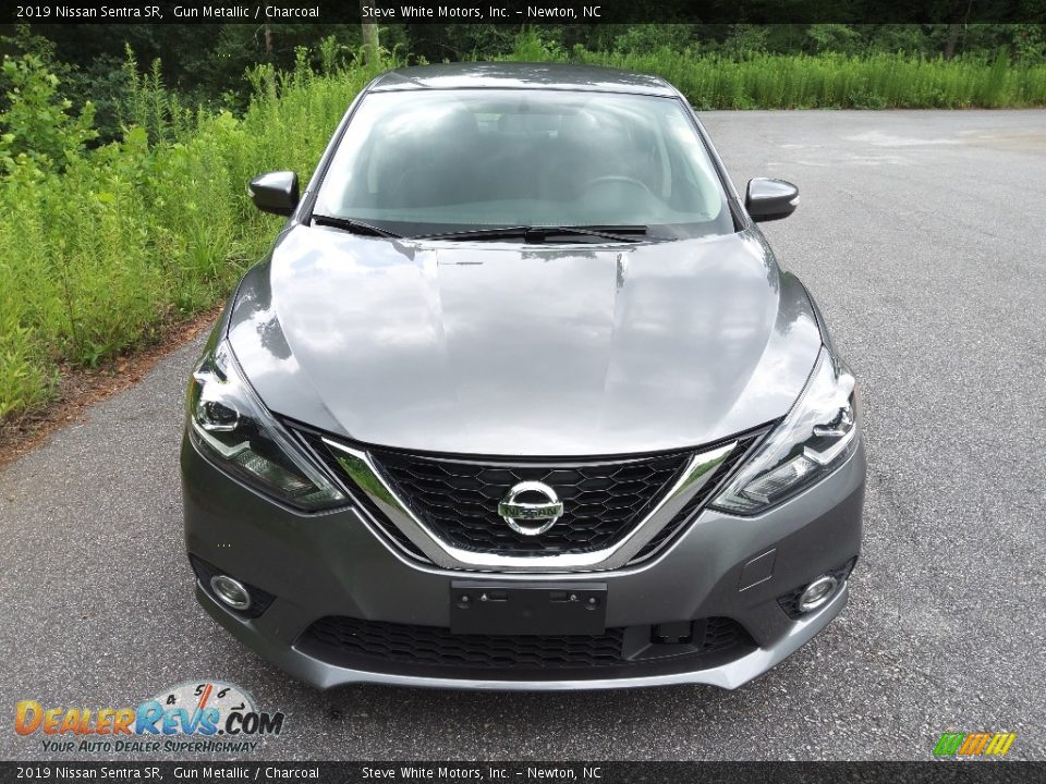 2019 Nissan Sentra SR Gun Metallic / Charcoal Photo #4