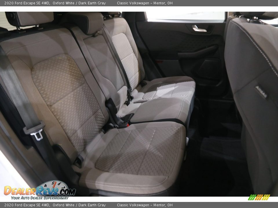 2020 Ford Escape SE 4WD Oxford White / Dark Earth Gray Photo #16