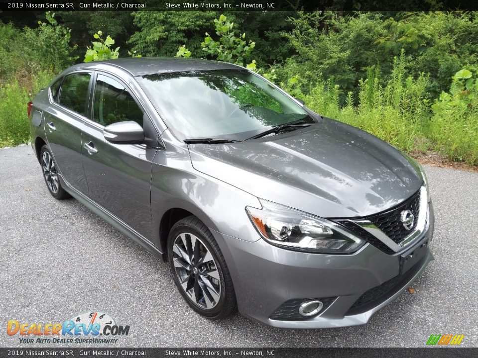 2019 Nissan Sentra SR Gun Metallic / Charcoal Photo #5