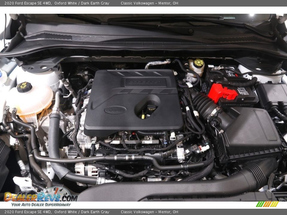 2020 Ford Escape SE 4WD Oxford White / Dark Earth Gray Photo #19