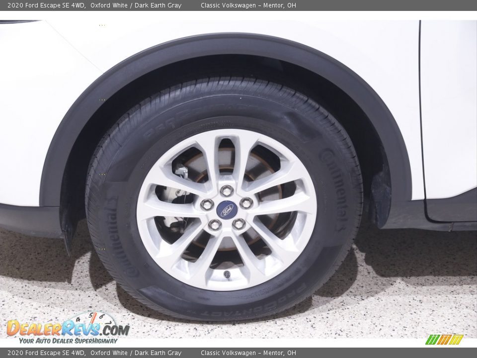 2020 Ford Escape SE 4WD Oxford White / Dark Earth Gray Photo #20