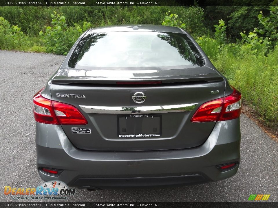 2019 Nissan Sentra SR Gun Metallic / Charcoal Photo #8