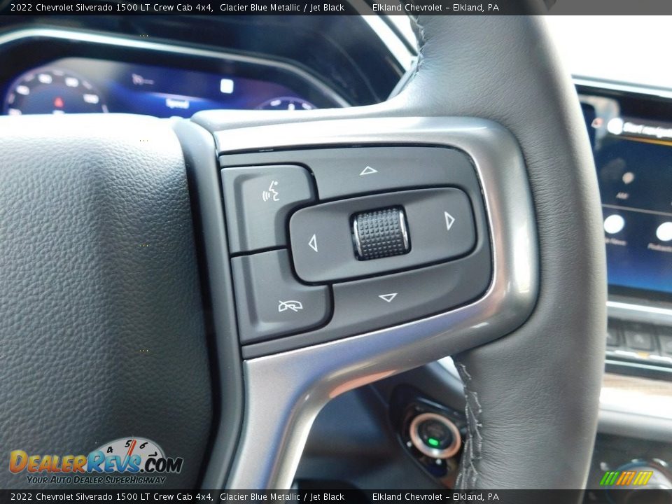 2022 Chevrolet Silverado 1500 LT Crew Cab 4x4 Steering Wheel Photo #23