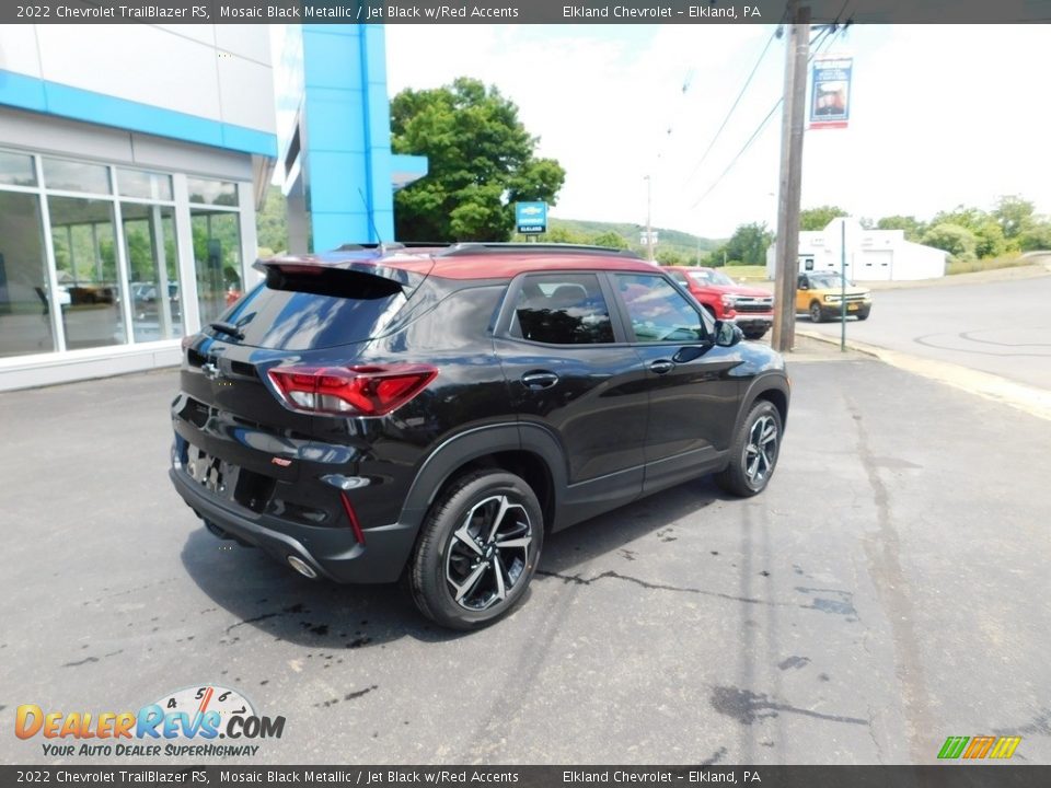 2022 Chevrolet TrailBlazer RS Mosaic Black Metallic / Jet Black w/Red Accents Photo #3