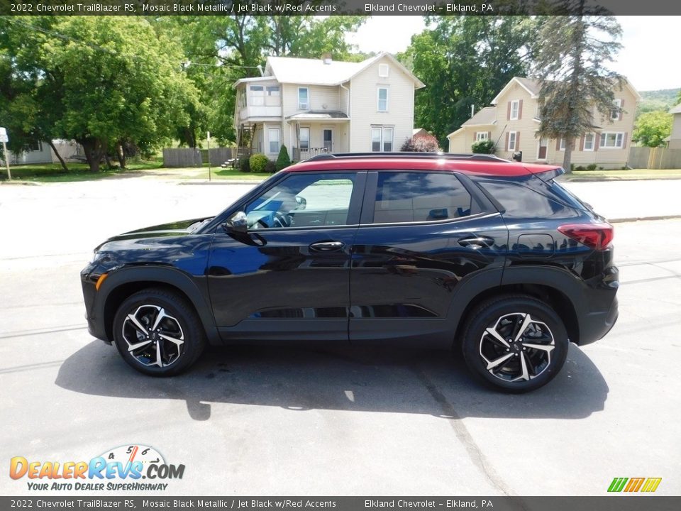 2022 Chevrolet TrailBlazer RS Mosaic Black Metallic / Jet Black w/Red Accents Photo #6