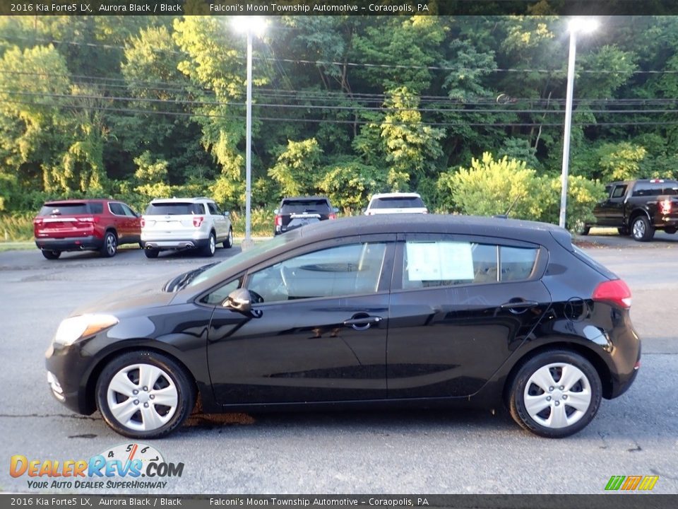 Aurora Black 2016 Kia Forte5 LX Photo #6