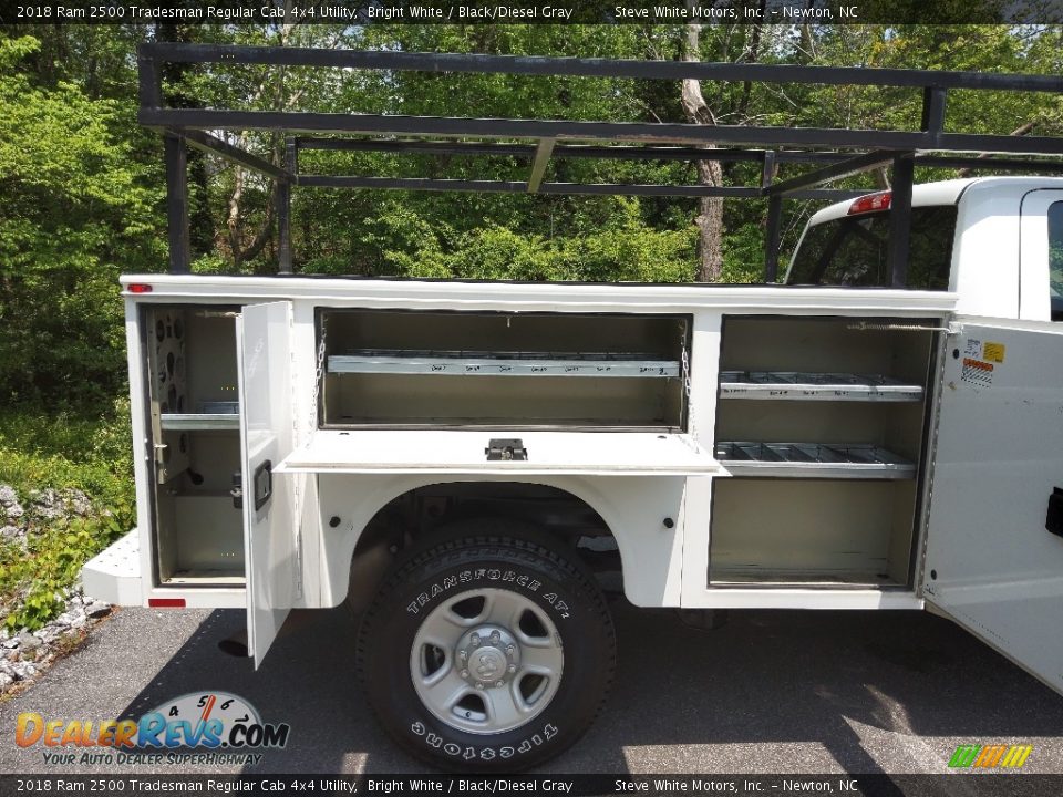 2018 Ram 2500 Tradesman Regular Cab 4x4 Utility Bright White / Black/Diesel Gray Photo #9