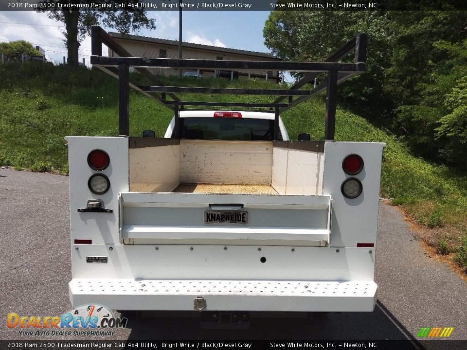 2018 Ram 2500 Tradesman Regular Cab 4x4 Utility Bright White / Black/Diesel Gray Photo #11