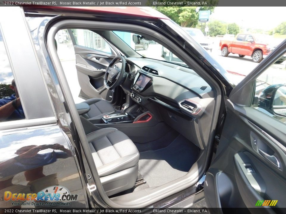 2022 Chevrolet TrailBlazer RS Mosaic Black Metallic / Jet Black w/Red Accents Photo #15