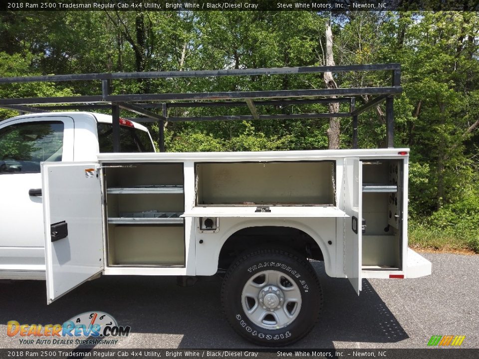 2018 Ram 2500 Tradesman Regular Cab 4x4 Utility Bright White / Black/Diesel Gray Photo #13