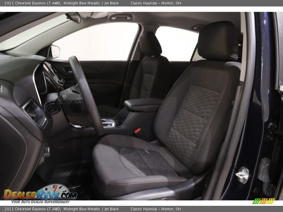 2021 Chevrolet Equinox LT AWD Midnight Blue Metallic / Jet Black Photo #5
