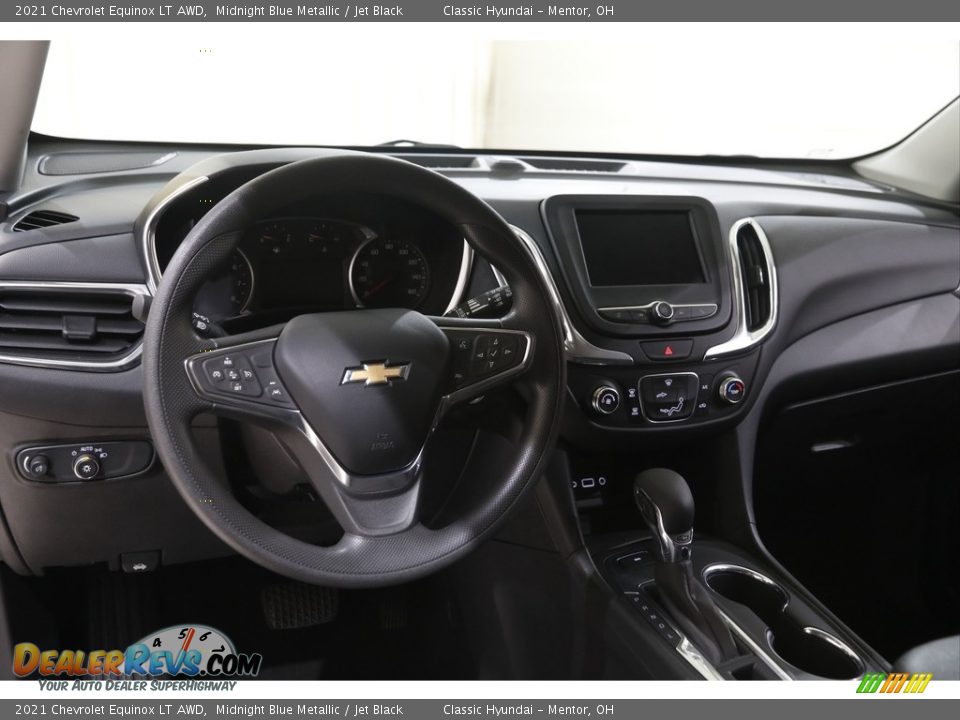 2021 Chevrolet Equinox LT AWD Midnight Blue Metallic / Jet Black Photo #6