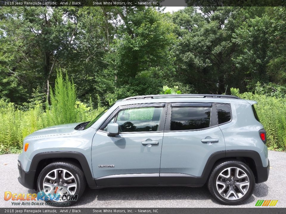 2018 Jeep Renegade Latitude Anvil / Black Photo #1